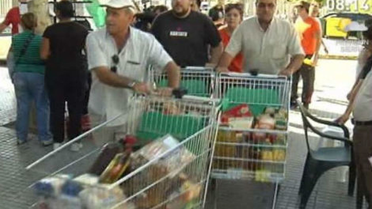 Libertad con cargos para los dos sindicalistas del SAT detenidos por asalto a supermercados