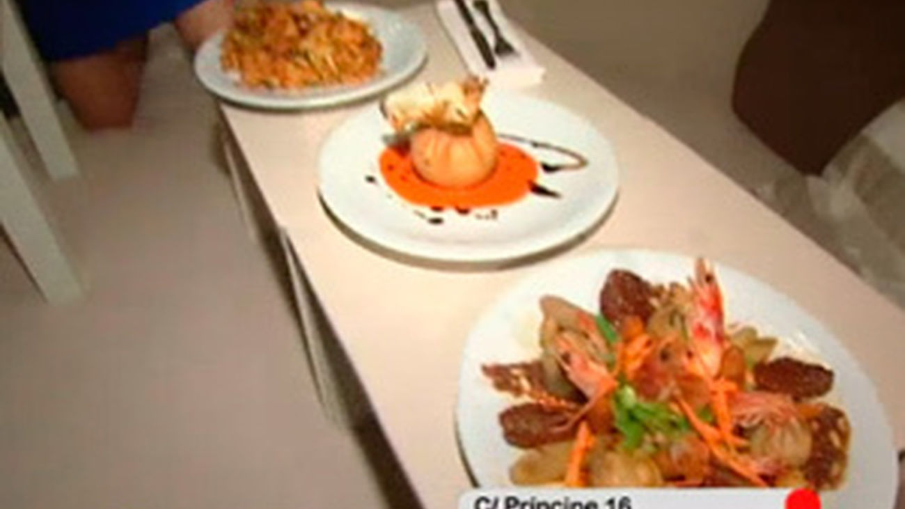 Cena tradicional con un punto informal