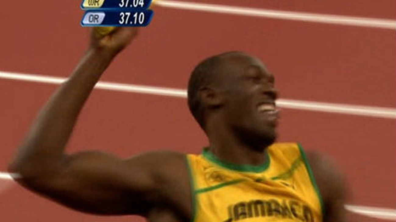 Bolt, tercera medalla