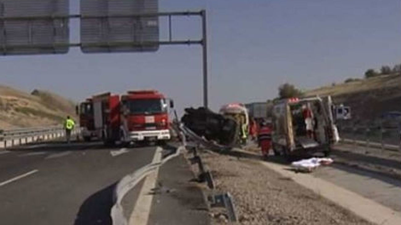 Fallecen 22 personas en 14 accidentes de tráfico durante el fin de semana
