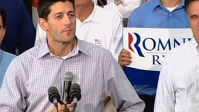 Ryan inyecta energía a la gira de Romney y demócratas lo tildan de radical