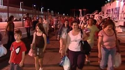 Desalojada la cuarta parte de La Gomera por la gravedad del incendio