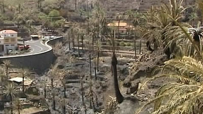 La Gomera, un año después del devastador incendio