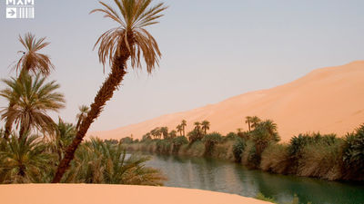 Libia, a caballo entre el Mediterráneo y el desierto