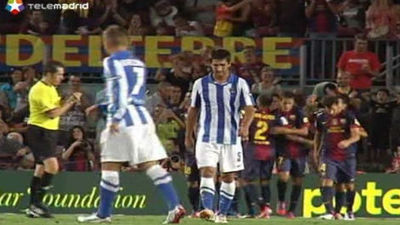 El Barcelona, con Messi, comienza goleando