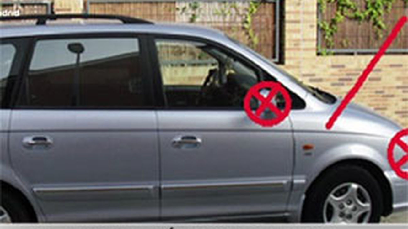 Foto del coche a la fuga