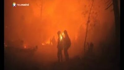 El incendio de Castrocontrigo en León ya ha quemado más de ocho mil hectáreas