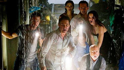 'Poseidón', con Kurt Rusell y Josh Lucas