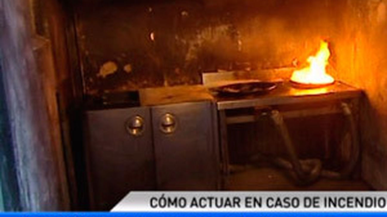 ¿Qué hacer en caso de incendio?