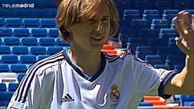 Modric: "Estoy emocionado por llegar al Real Madrid"