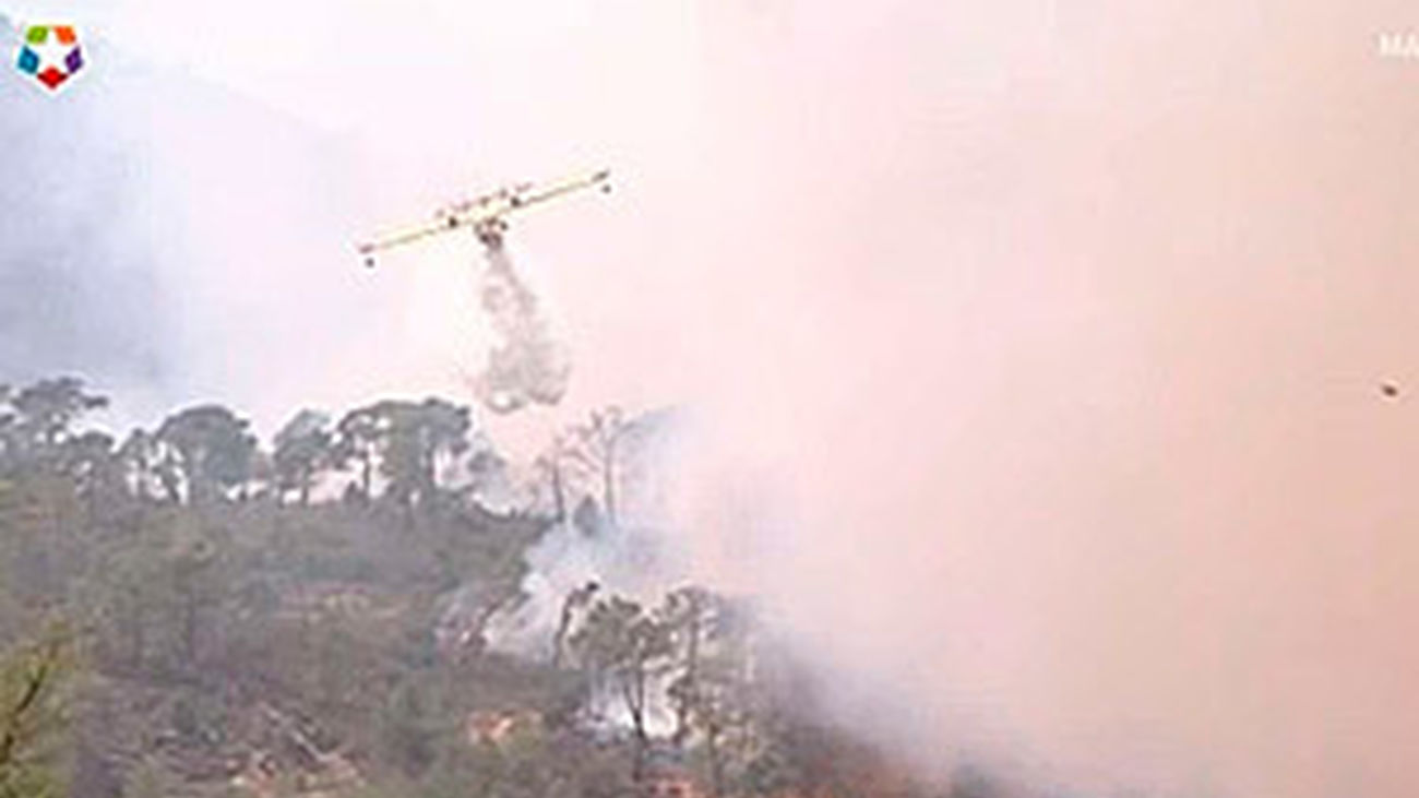 Ángel Casado, teniente de alcalde de Valdemaqueda: "El incendio es terrible"