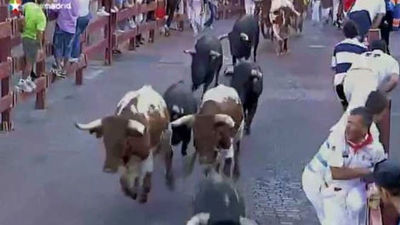 Cinco contusionados en el primer encierro de San Sebastián de los Reyes