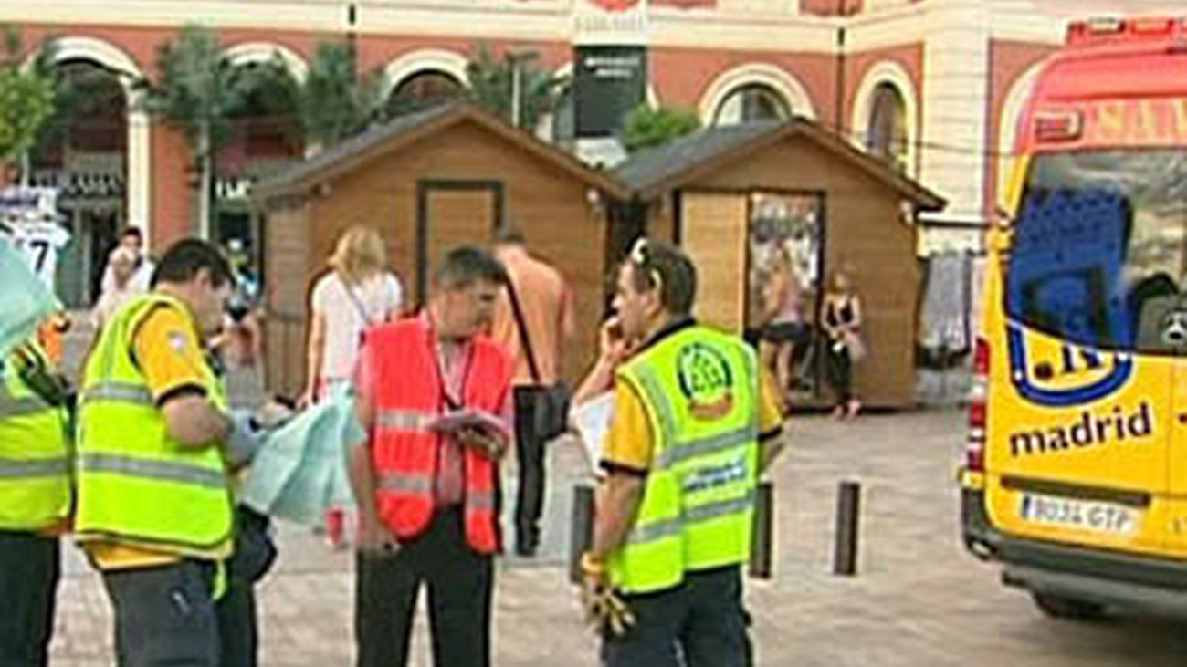 Un tren de Metro impacta contra una topera y causa 22 heridos leves en Príncipe Pío