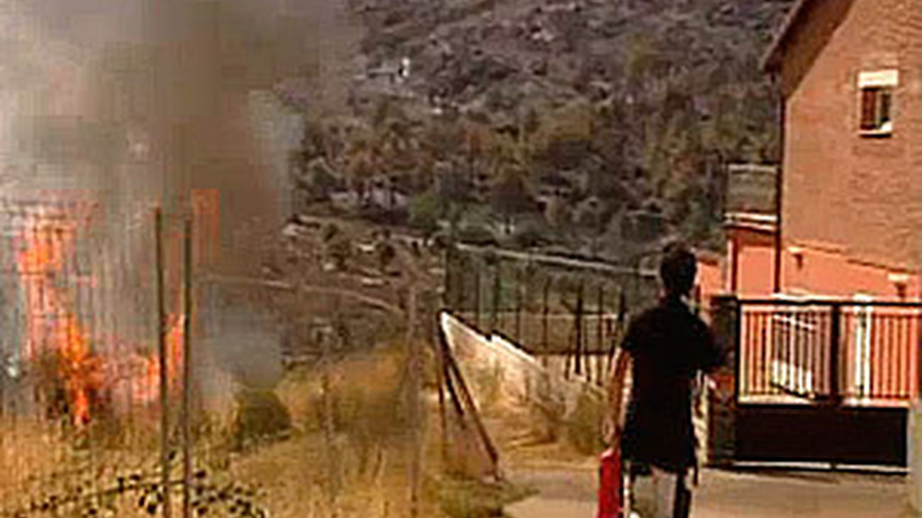 Un nuevo susto tras el incendio