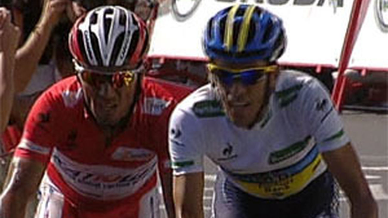 Contador y Purito Rodríguez acaban casi a la vez