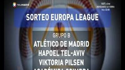 El Atlético de Madrid, contra Hapoel Tel Aviv, Viktoria Plzen y Coimbra en el grupo B