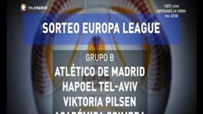 El Atlético de Madrid, contra Hapoel Tel Aviv, Viktoria Plzen y Coimbra en el grupo B