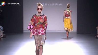 Roberto Verino y  Francis Montesinos  en la Mercedes-Benz Fashion Week