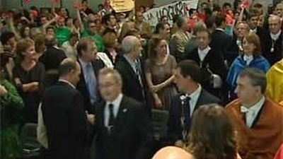 Los sindicatos boicotean el inicio del curso universitario