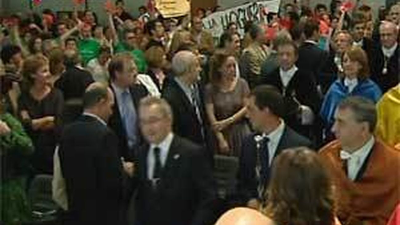 Los sindicatos boicotean el inicio del curso universitario