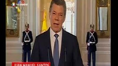 Santos anuncia el inicio del proceso de paz tras establecer la hoja de ruta con las FARC