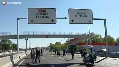 Aguirre inaugura el nuevo acceso a Alcalá desde la M-300 que beneficia a más 45.000 vehículos