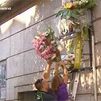 Los Bomberos rinden homenaje a sus compañeros muertos en el incendio de los Almacenes Arias