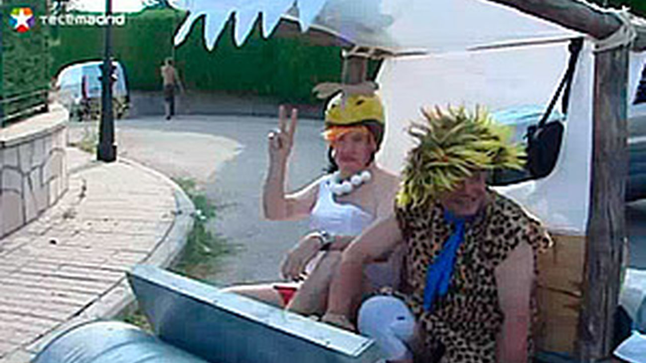 Carrera de autos locos en Navacerrada