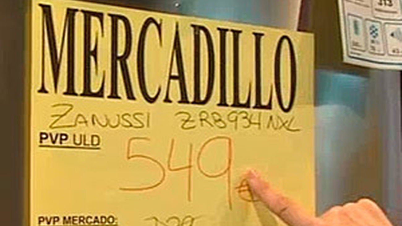 Mercadillo de electrodomésticos a precio de coste