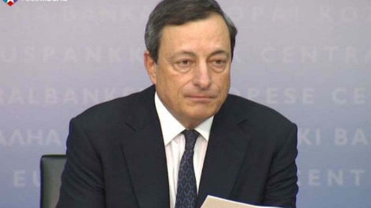 Draghi anuncia que el BCE va a comprar deuda en el mercado secundario
