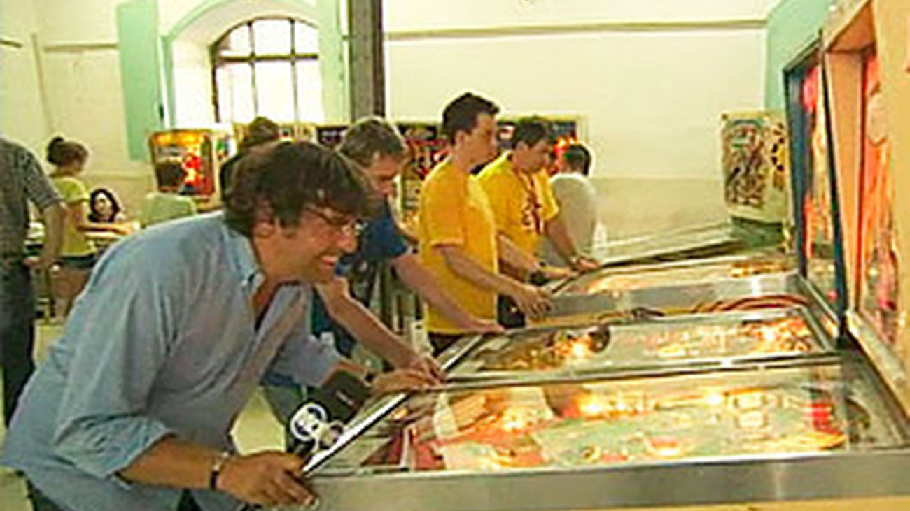 Campeonato de Europa de Pinball en el Matadero de Madrid