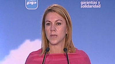 Cospedal dice que hasta los "enfadados" agradecerán la acción del Gobierno