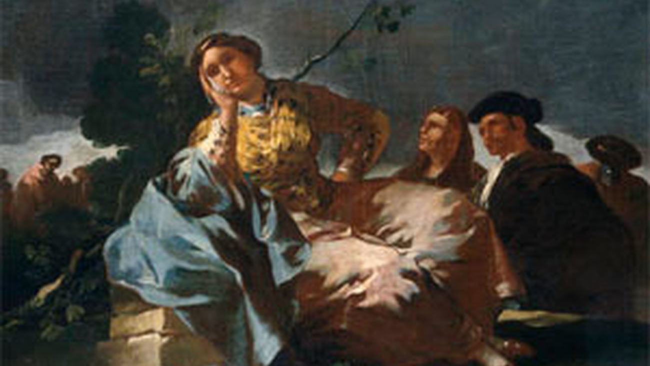 "La cita" de Goya