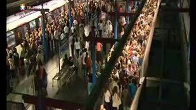 Tres detenidos en Madrid durante la "normalidad" de la huelga ferroviaria