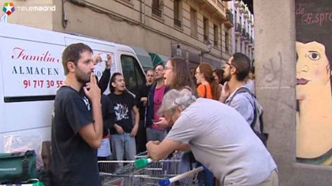 Un detenido en el desalojo del centro social Casablanca de Madrid