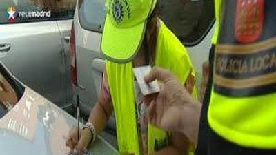 Los más pequeños multan simbólicamente en Mostoles