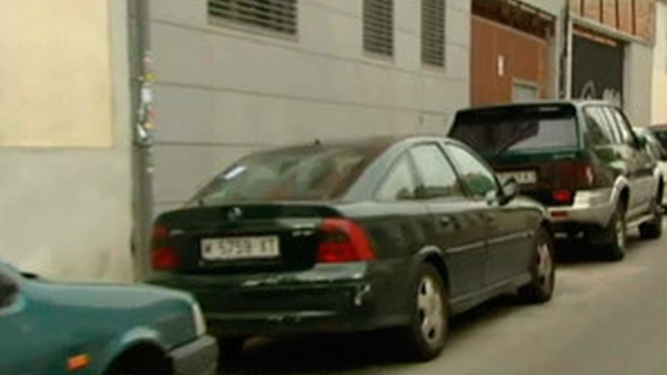 Coches quemados en Carabanchel