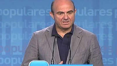 De Guindos descarta usar el remanente de los 100.000 millones para el rescate