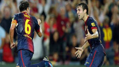 2-0. Xavi deshace el lío granadino para firmar un pleno al quince