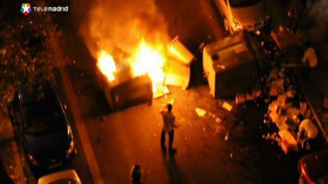 Pasan a disposición judicial los once detenidos en los disturbios del MTV