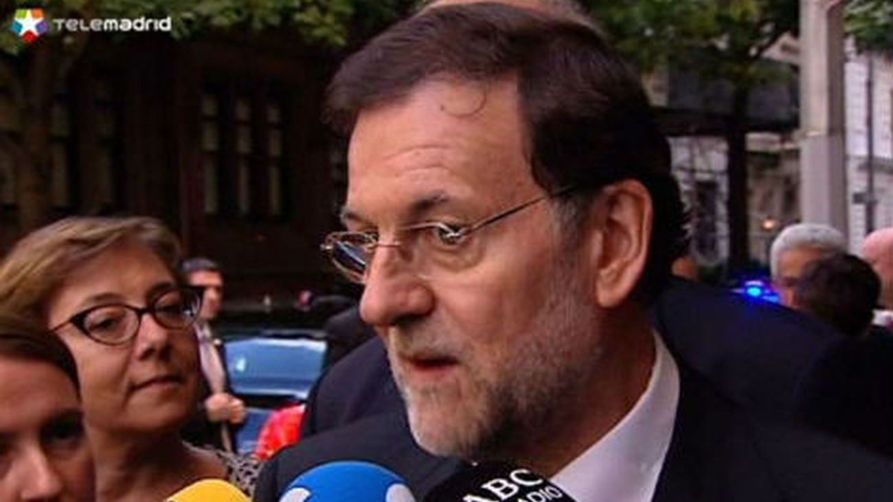 Rajoy: "Plantear la reforma de la financiación es plantear el reparto de lo que no hay"
