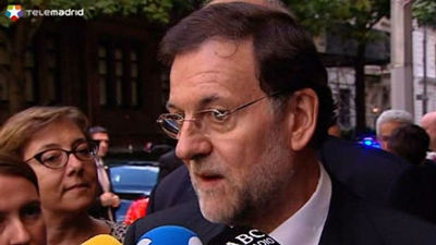 Rajoy: "Plantear la reforma de la financiación es plantear el reparto de lo que no hay"