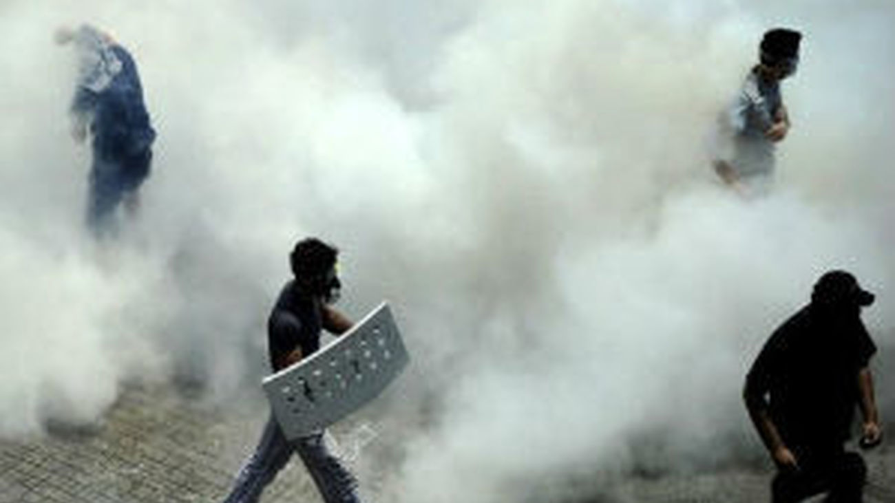 Al menos 50 detenidos en los disturbios de la manifestación de Atenas