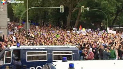 Las manifestaciones le cuestan a Madrid en lo que va de año casi 4 millones