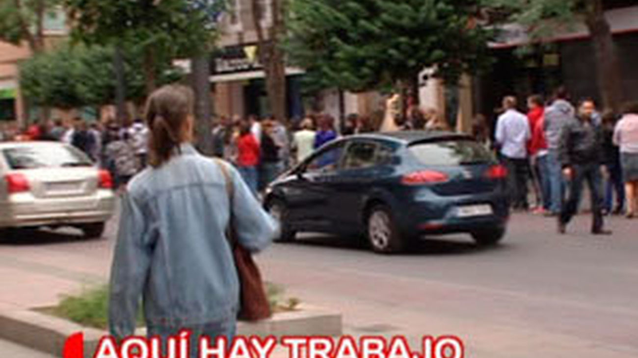 ¡Aquí hay trabajo!