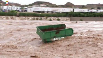 Cuatro muertos y miles de afectados por las lluvias en Andalucía y Murcia