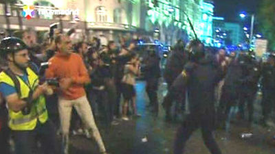 La jueza sólo decreta prisión para un detenido del 25S bajo fianza de 1.000 euros