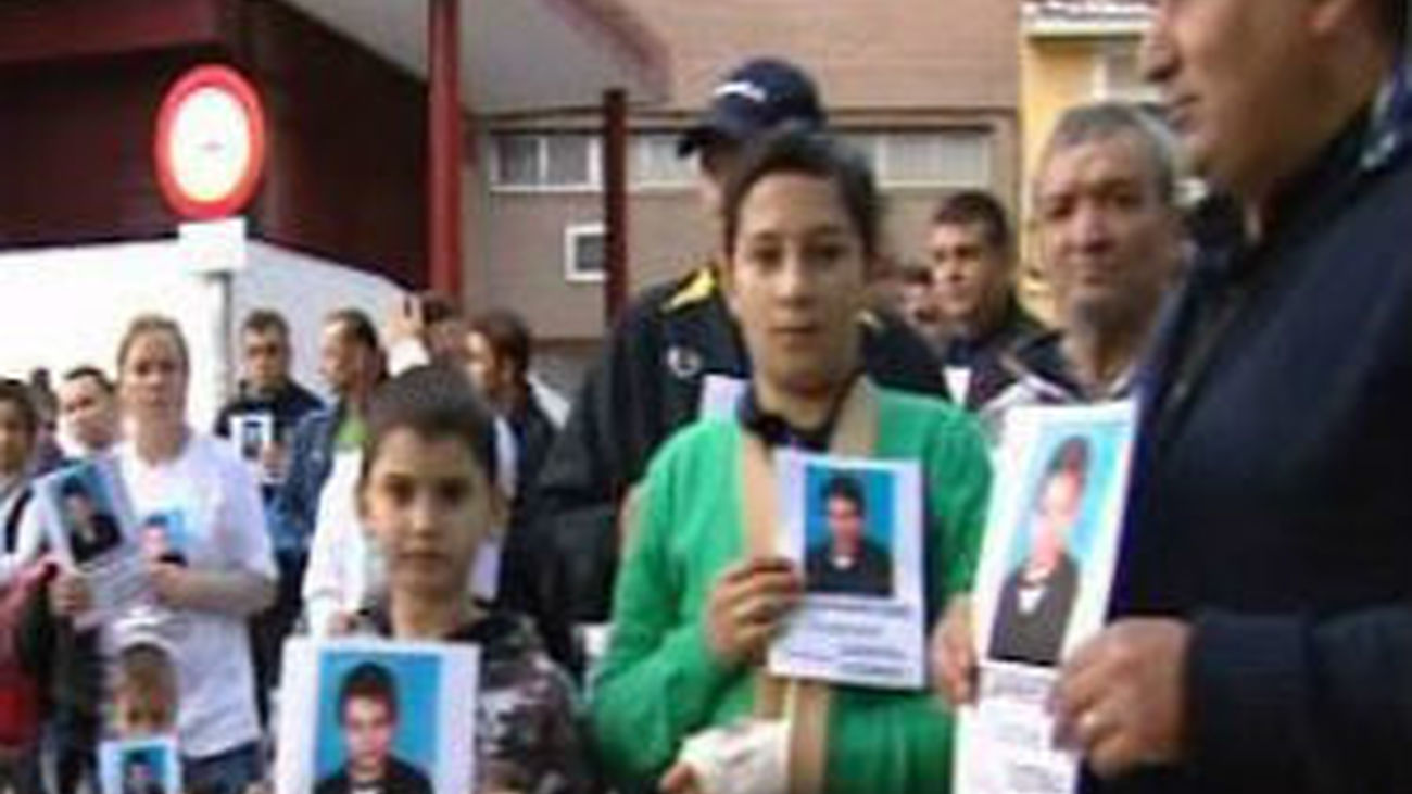 Concentración en Vicálvaro por el niño rumano desaparecido el lunes