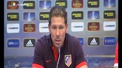 Simeone: "Los equipos importantes nunca miran para atrás, siempre adelante"
