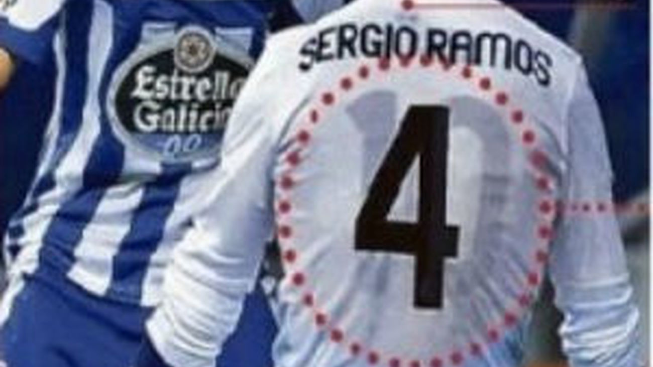 Ramos y la camiseta de Ozil